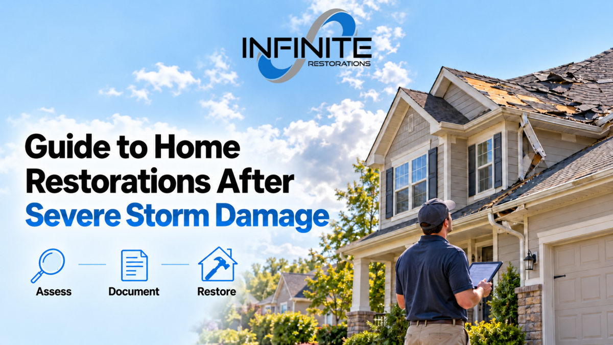 Guide to Home Restorations After Severe Storm Damage