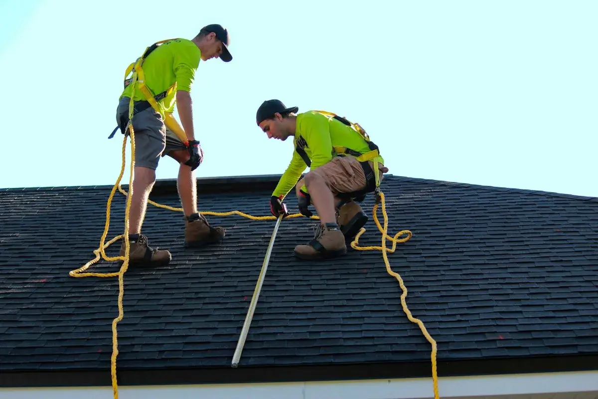 Asphalt-shingle roof installation
