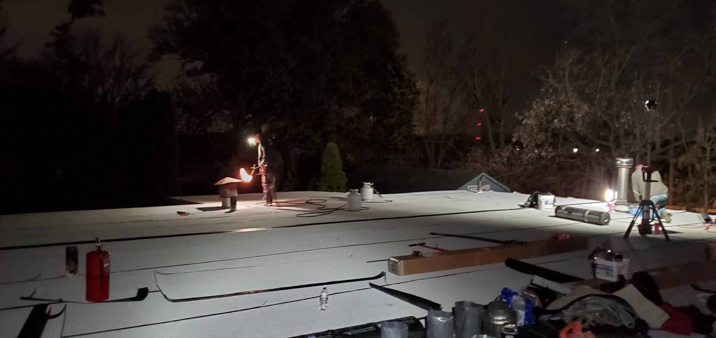 Elgin flat roof project photo 5